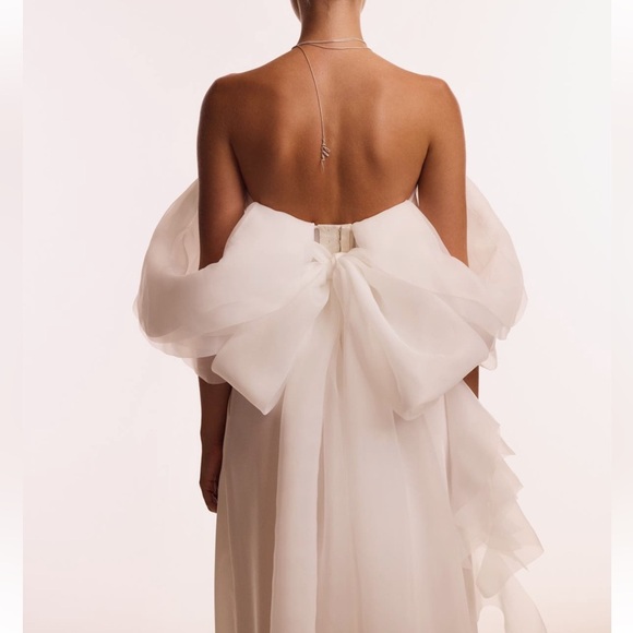 NWT Milla Dreamy Blouse with Meringue Flounces in White Midnight Walk - Size 12 - Picture 2 of 10